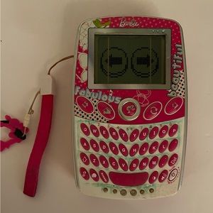 Hasbro Barbie Fabulous & Beautiful Pink Electronic Learning Handheld Game